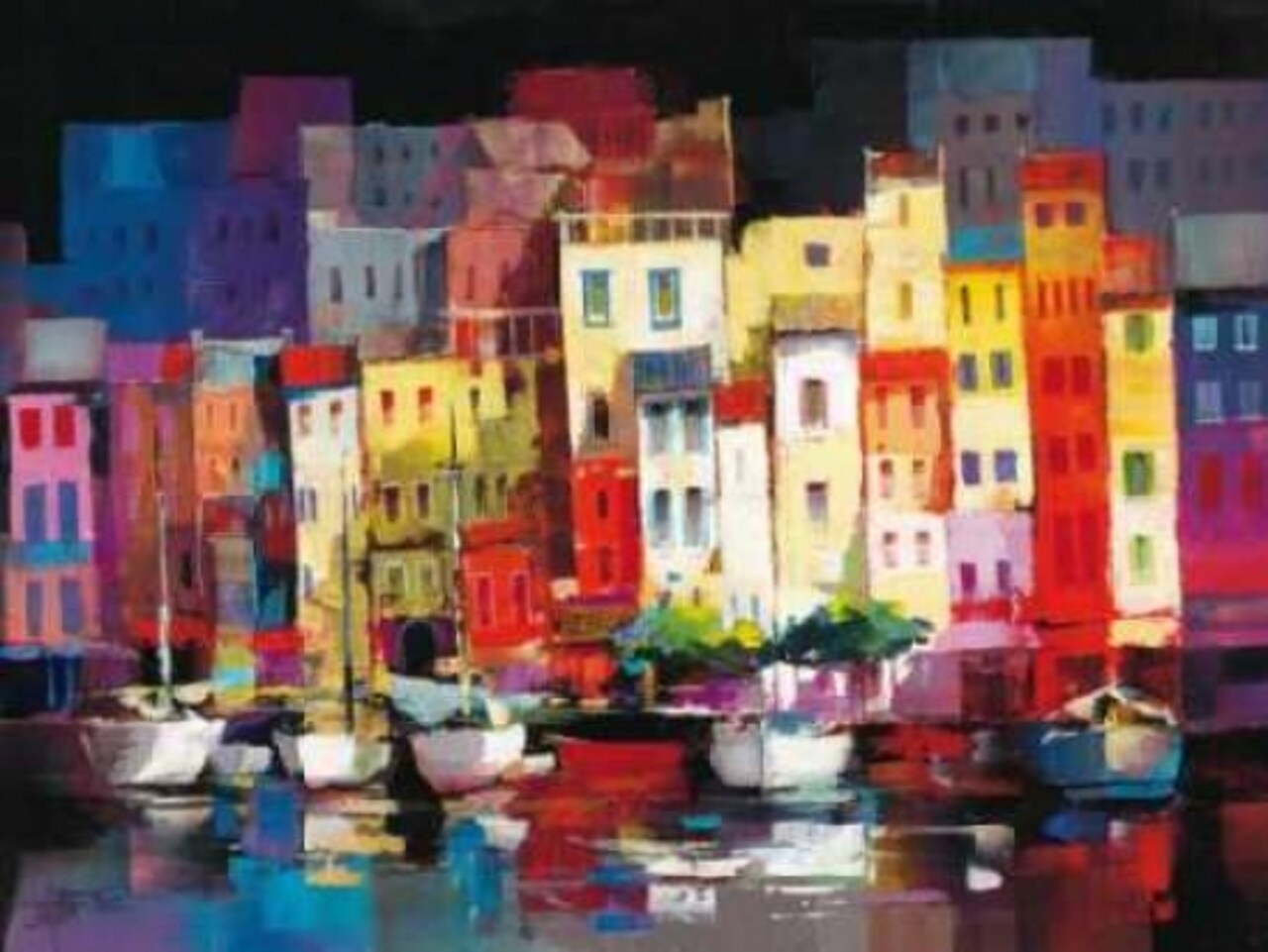 Seaport Town I Poster Print by Willem Haenraets - Item # VARPDXGA0116269